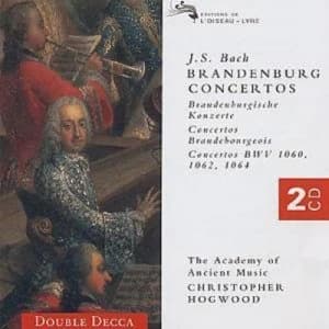 Image of JS Bach Brandenburg Concertos by Johann Sebastian Bach CD Album