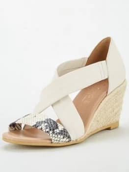 Image of Office Maiden Wedge Sandals - Off White