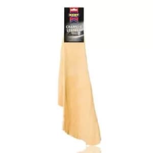 Image of Kent Car Care Genuine Chamois Leather Cleaning Cloth (Pack Of 6)