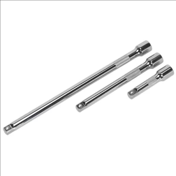 Image of Genuine SEALEY AK6340 Extension Bar Set 3pc 3/8Sq Drive