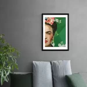 Image of East End Prints Frida Crop Print Green