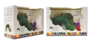 Image of The Very Hungry Caterpillar Board Book and Plush by Eric Carle