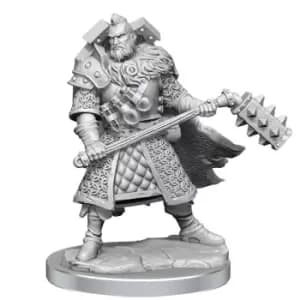 Image of Dungeons & Dragons Frameworks Miniature Model Kit Human Fighter Male