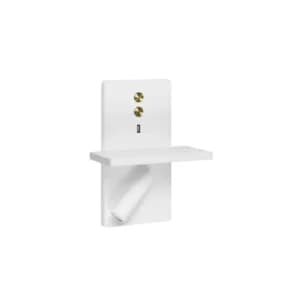 Image of Elamp LED Reading USB Light White Gold 175lm 2700K
