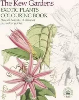Image of Kew Gardens Exotic Plants Colouring Book by Arcturus Publishing