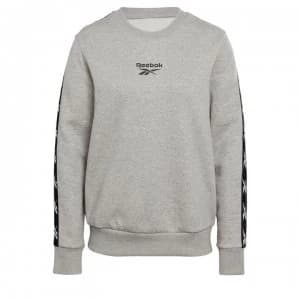 Image of Reebok Tape Crew Sweatshirt Ladies - Grey