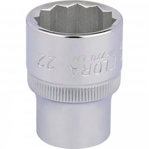 Image of Elora 1/2" Drive Bi Hexagon Socket Metric 1/2" 22mm