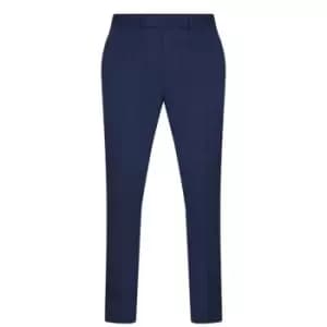Image of Ted Baker Perthjr Regular Fit Trousers - Blue