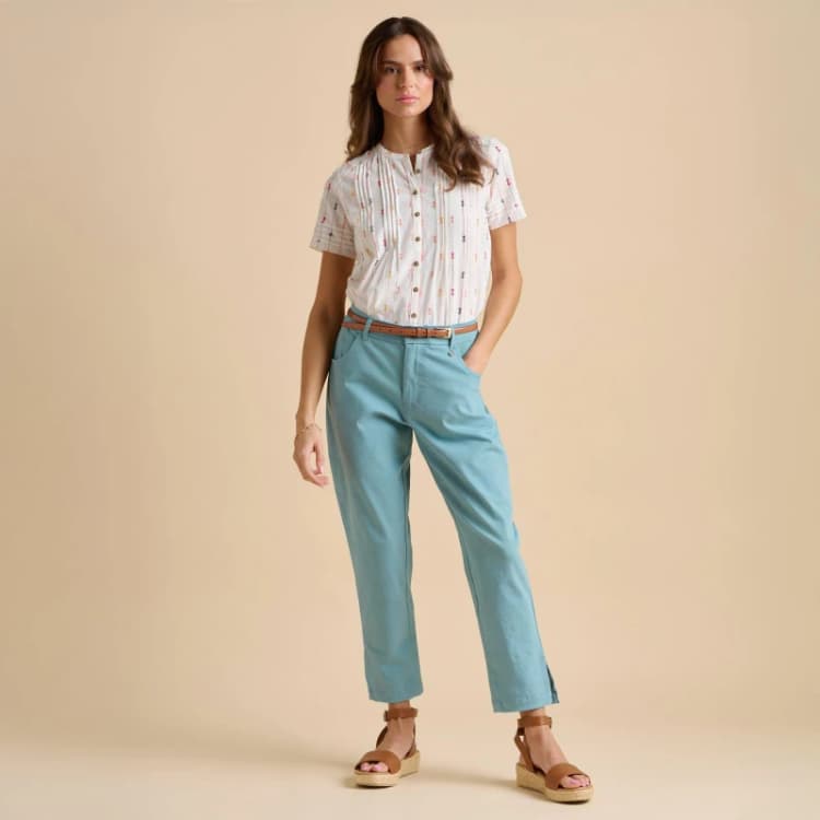 Image of Brakeburn Tide Pool Blouse White female 16