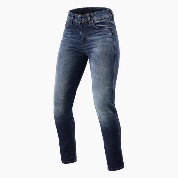 Image of REV'IT! Jeans Marley Ladies SK Mid Blue Used Size L32/W26