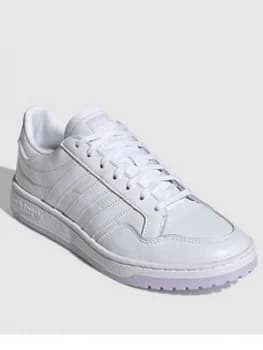 Image of adidas Originals Modern 80 Eur Court - White, Size 3.5, Women