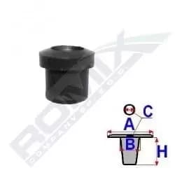 Image of ROMIX Clip C60770 BMW,3 Limousine (E46),3 Limousine (E90),5 Limousine (E60),5 Limousine (E39),3 Touring (E46),5 Limousine (F10),1 Schragheck (F20)