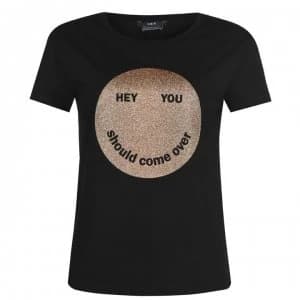 Image of SET Smiley Face T Shirt - 9990 Black