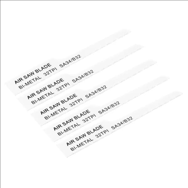 Image of Sealey SA34/B32 Air Saw Blade 32tpi Pack of 5