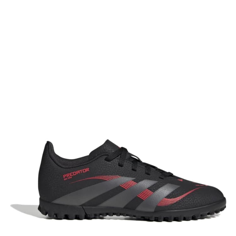 Image of adidas adidas Predator Club Childrens Astro Turf Football Boots - Black C11 Male