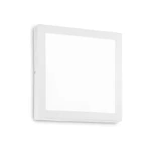 Image of Universal Integrated Simple LED Indoor 1 Light Ceiling Lamp White 3000K