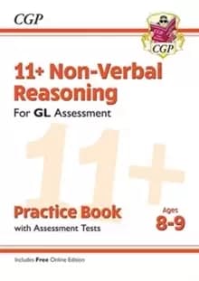 Image of 11+ GL Non-Verbal Reasoning Practice Book & Assessment Tests - Ages 8-9 (with Online Edition)