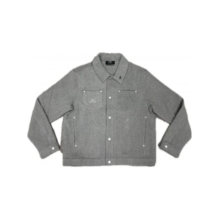Image of Project X Paris Overshirt Project X Paris Honeycomb Gris Male S