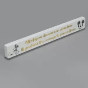 Image of Disney Classic Collectables Mickey Desk Plaque