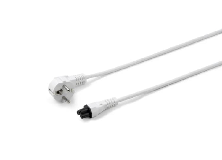 Image of Microconnect PE010818W power cable White 1.8 m Power plug type F C5 co