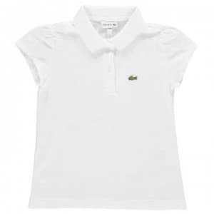 Image of Lacoste Lacoste Basic Polo Junior Girls - White 001