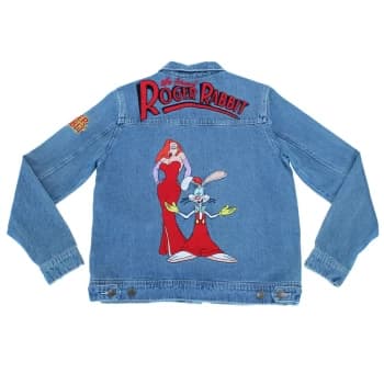 Image of Cakeworthy Roger Rabbit Denim Jacket - L
