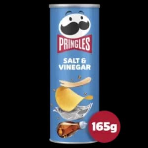 Image of Pringles Salt & Vinegar Crisps 12 x 165g