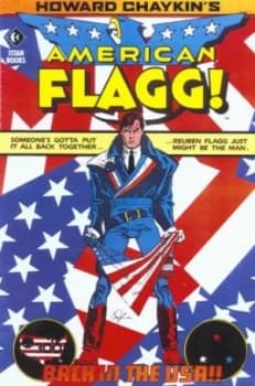 Image of American Flagg. Vol. 1 by Howard V Chaykin Paperback
