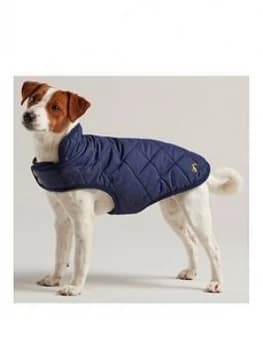Image of Joules Joules Navy Quilted Coat - Large