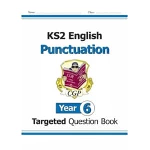 Image of KS2 English Targeted Question Book: Punctuation - Year 6 by CGP Books (Paperback, 2014)