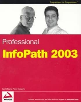 Image of Professional Infopath 2003 by Ian Williams Paperback