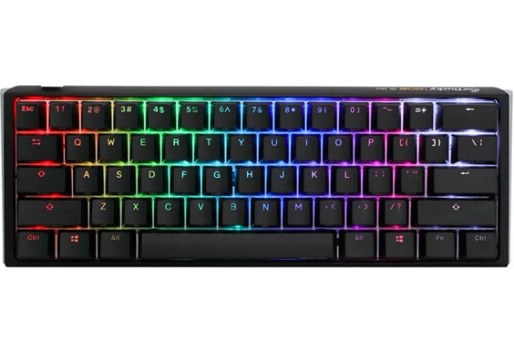 Image of Ducky One3 Classic Black Mini Blue Cherry MX Switch