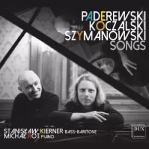 Image of Paderewski/Koczalski/Szymanowski Songs by Ignacy Jan Paderewski CD Album