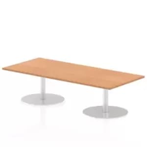 Image of Italia Poseur Table Rectangle 1800/800 Top 475 High Oak