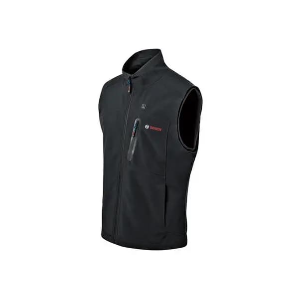 Image of Bosch GHV 12-18V XA Battery Heated Bodywarmer Black 2XL
