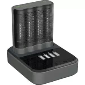 Image of GP Batteries GPP4D46/210HCB-2B4 Charger for cylindrical cells NiMH AAA , AA