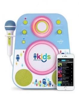 Image of The Singing Machine Singing Machine Smk250Bg Bluetooth Sing Along Machine (Blue + Green)