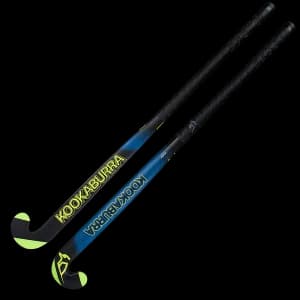 Image of Kookaburra Burst Wooden Hockey Stick Blue/Black 28" Light