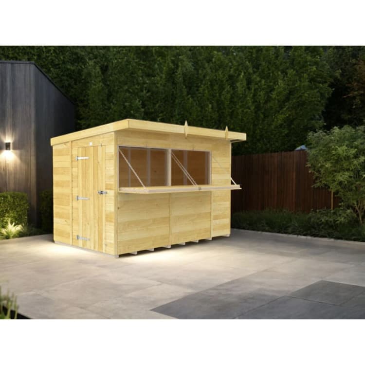 Image of DIY Sheds 10 x 6 BAR, Brown 10X6PBARFF