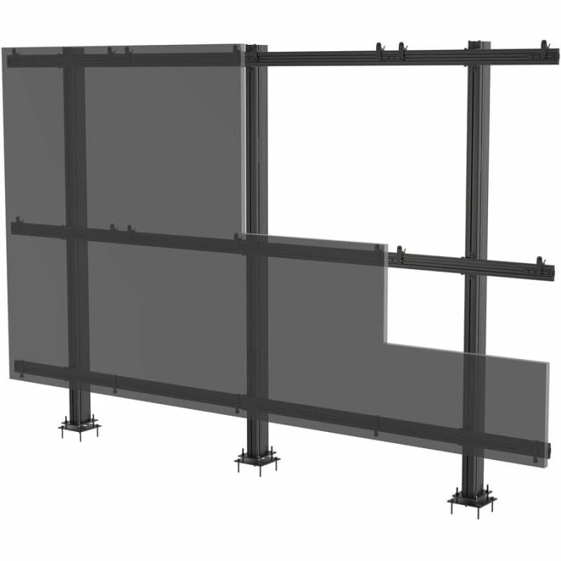 Image of Peerless LEDBDM-4X4 signage display mount 109.2cm (43") Black