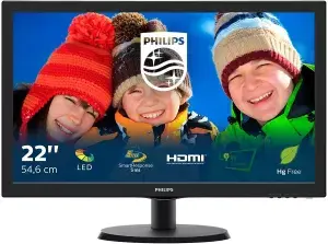 Image of Philips 22" 223V5LHSB Full HD LED Monitor
