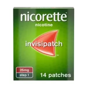 Image of Nicorette 25mg Invisi Patch Step 1 14x Patches