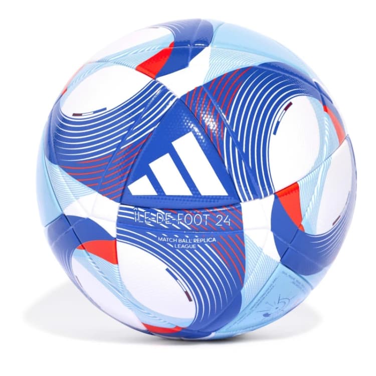 Image of adidas Olympics 2024 League Football Blue/White unisex Size 5
