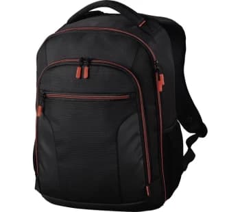 Image of HAMA Miami 190 DSLR Camera Backpack - Black & Red
