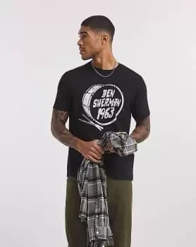 Image of Ben Sherman Big Drum T-Shirt