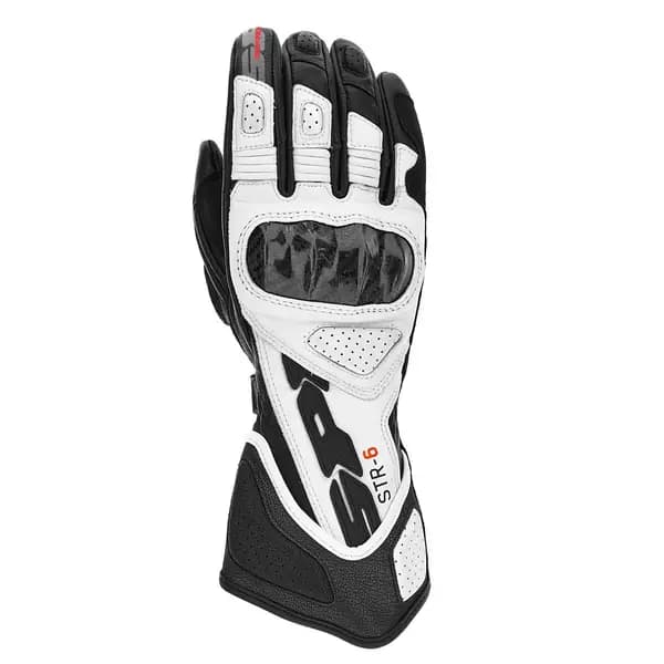 Image of Spidi Str-6 Lady Black White Size XS