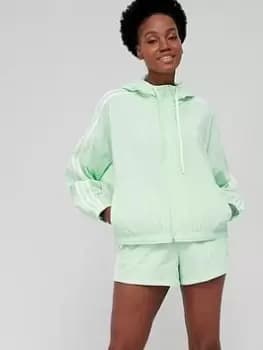 Image of adidas Brand Love Windbreaker - , Mint Size M Women