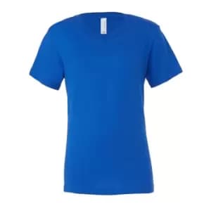 Image of Bella + Canvas Youth Jersey Short Sleeve Tee (M) (True Royal)