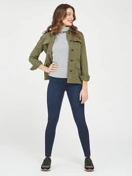 Image of Spanx Spanx Ankle Jean-ish Legging Medium Control - Blue Size M Women