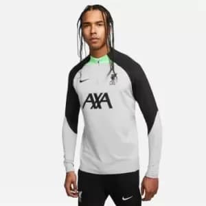 Image of Nike Mnk Df Strk Drill Top K - Grey